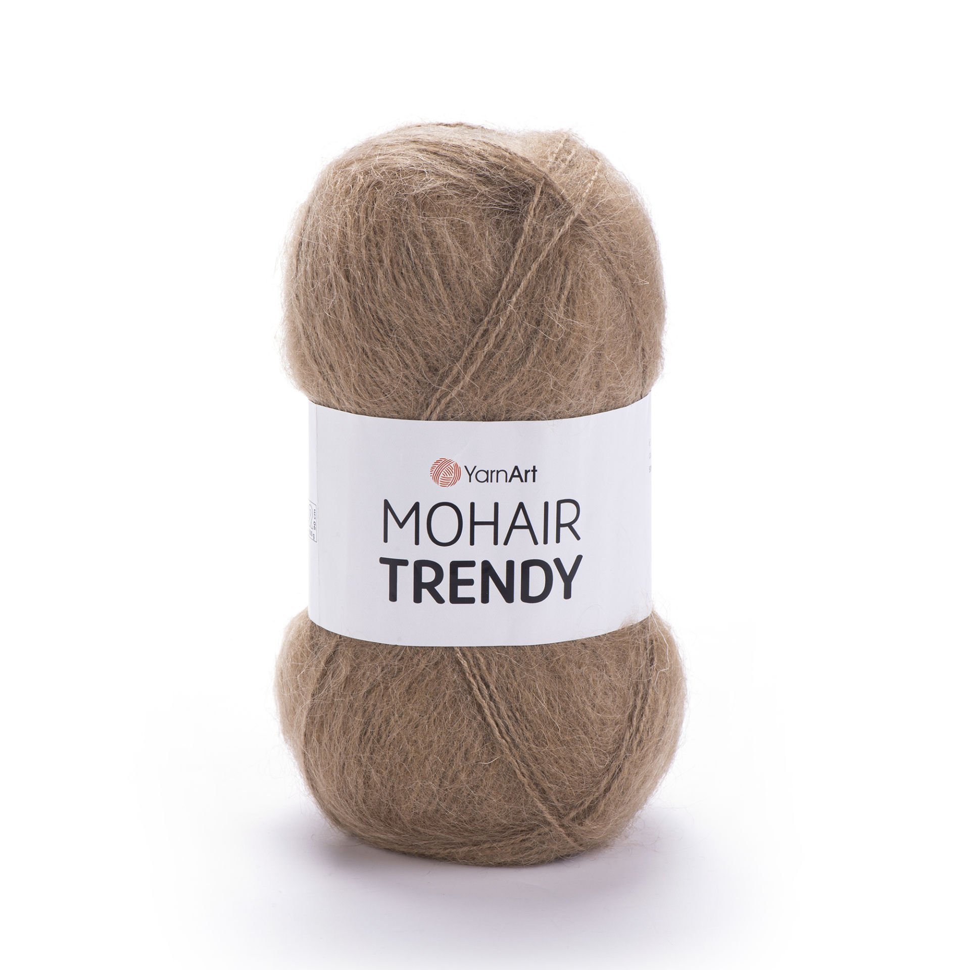 YARNART MOHAIR TRENDY - EL ÖRGÜ İPİ AÇIK KAHVERENGİ - 116