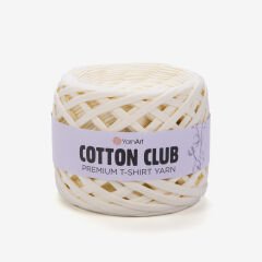 YARNART COTTON CLUB - PENYE KUMAŞ EL ÖRGÜ İPİ VANİLYA - 7348