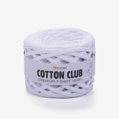 YARNART COTTON CLUB - PENYE KUMAŞ EL ÖRGÜ İPİ KAR BEYAZI - 7350