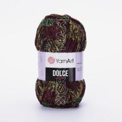 YARNART DOLCE - EBRULİ, KADİFE EL ÖRGÜ İPİ EBRULİ - 809