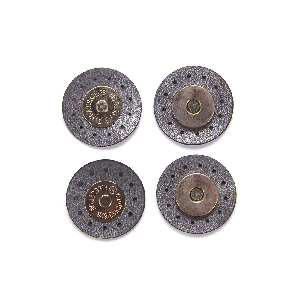 DERİLİ MIKNATIS - 2 ADET GRİ