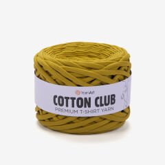 YARNART COTTON CLUB - PENYE KUMAŞ EL ÖRGÜ İPİ GOLDEN LIME - 7357