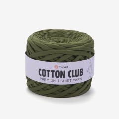YARNART COTTON CLUB - PENYE KUMAŞ EL ÖRGÜ İPİ KINA YEŞİLİ - 7358
