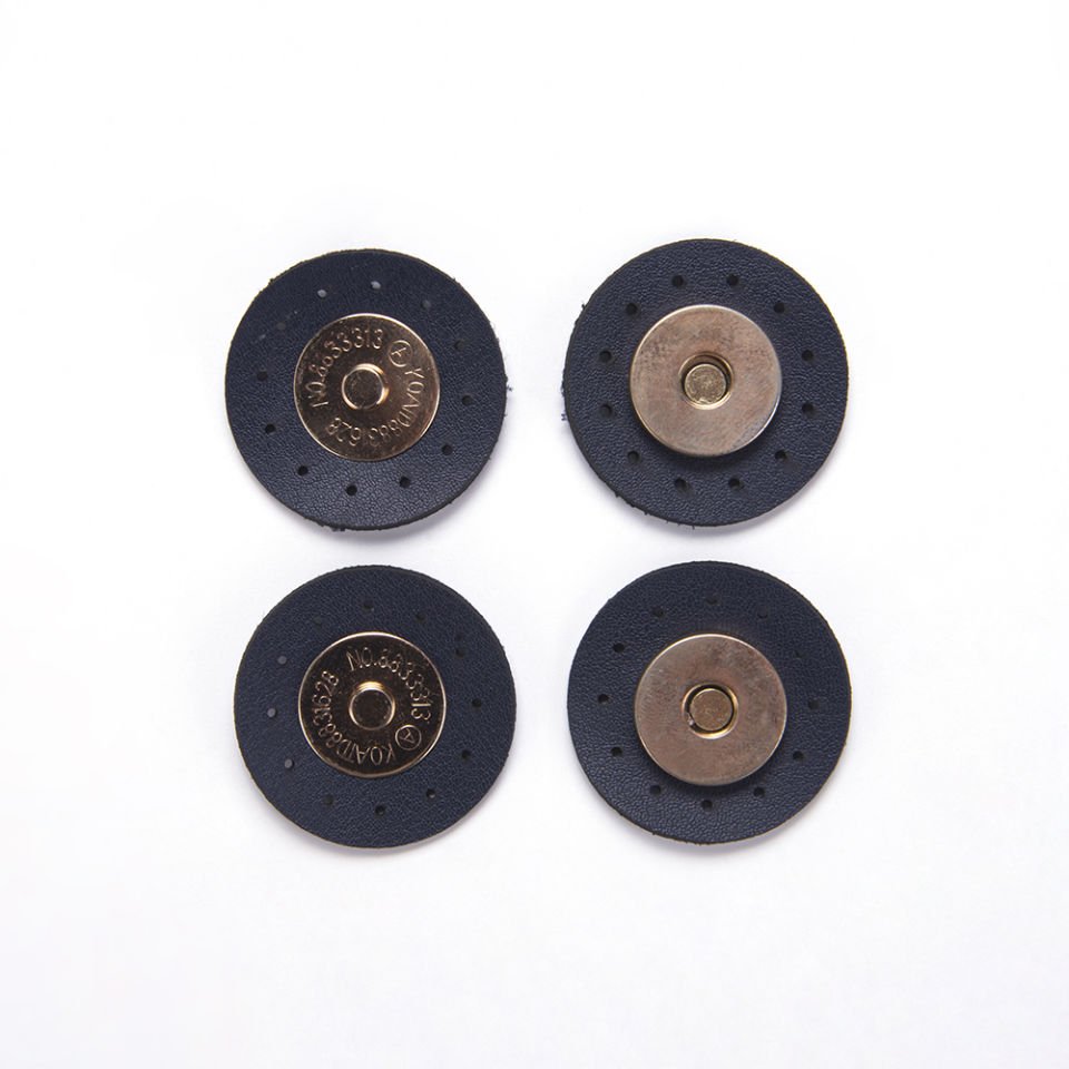 DERİLİ MIKNATIS - 2 ADET LACİVERT