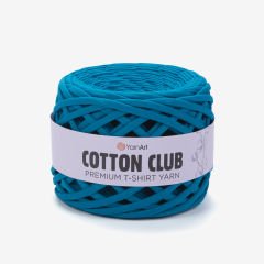 YARNART COTTON CLUB - PENYE KUMAŞ EL ÖRGÜ İPİ PETROL YEŞİLİ - 7360