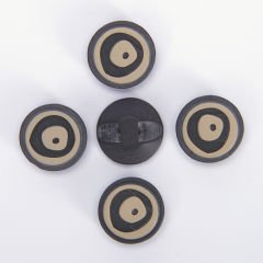 DESENLİ DÜĞME - 14 MM - 5 ADET NAZAR BONCUĞU