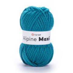 YARNART ALPINE MAXI - EL ÖRGÜ İPİ PETROL MAVİSİ - 660