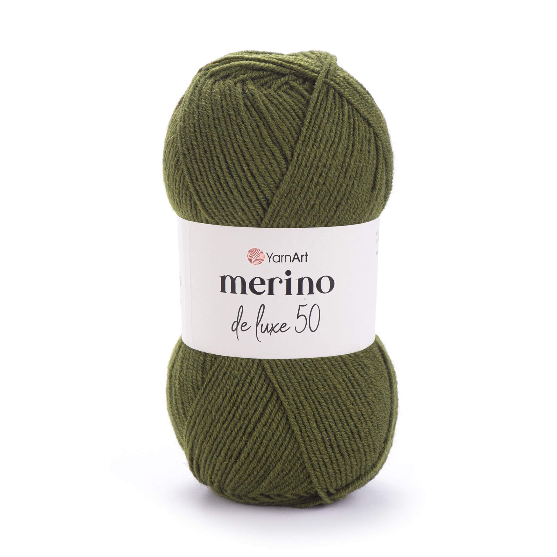 YARNART MERINO DE LUXE 50 - EL ÖRGÜ İPİ HAKİ - 530