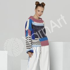YARNART SUPER MERINO - EL ÖRGÜ İPİ TURKUAZ - 235