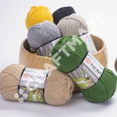 YARNART SUPER MERINO - EL ÖRGÜ İPİ KOYU SARI - 779