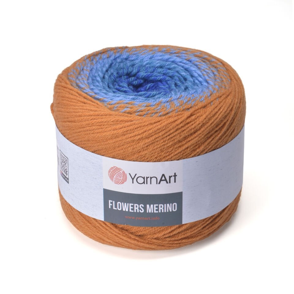 YARNART FLOWERS MERINO - EBRULİ EL ÖRGÜ İPİ EBRULİ - 558