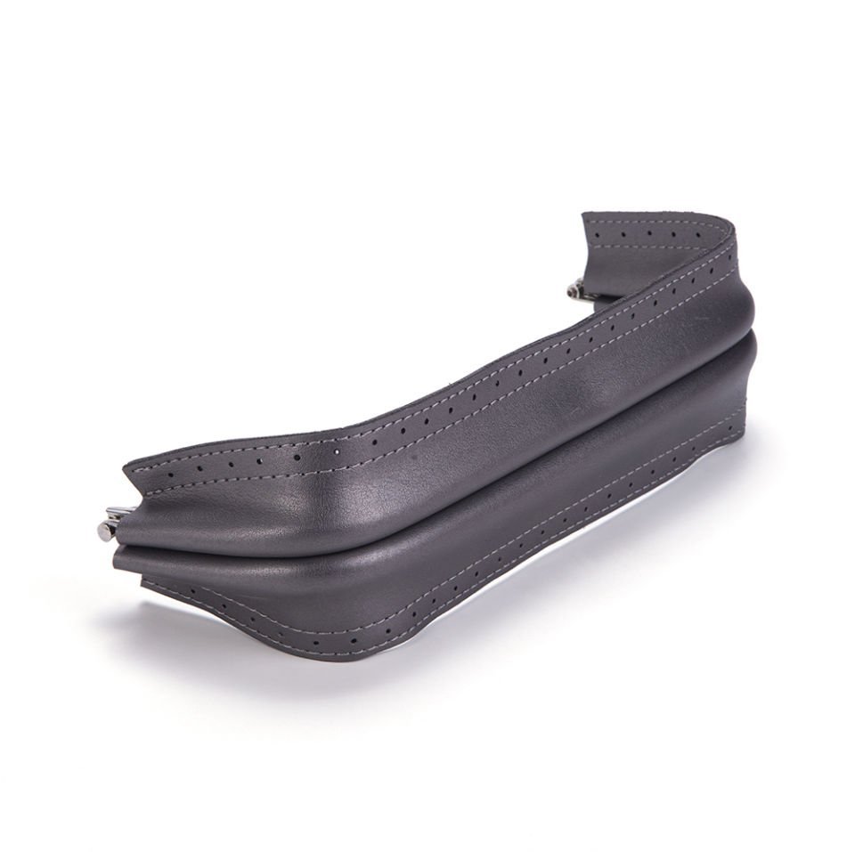 DERİLİ GİZLİ BURS 25 CM GRİ