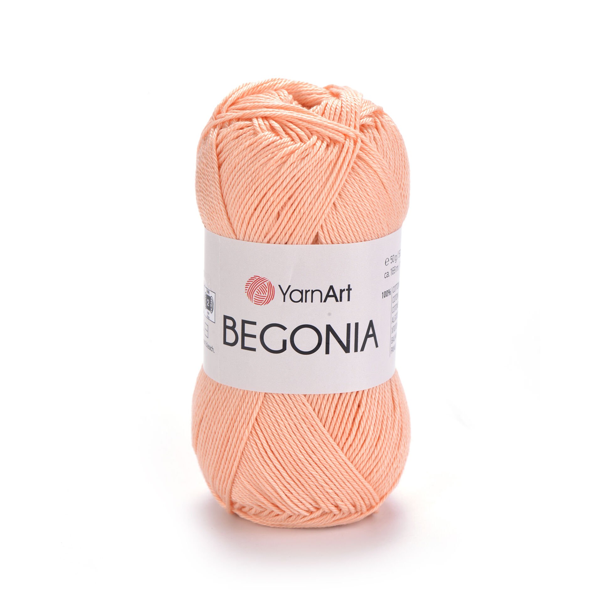 YARNART BEGONIA - MERSERİZE EL ÖRGÜ İPİ SOMON - 6322