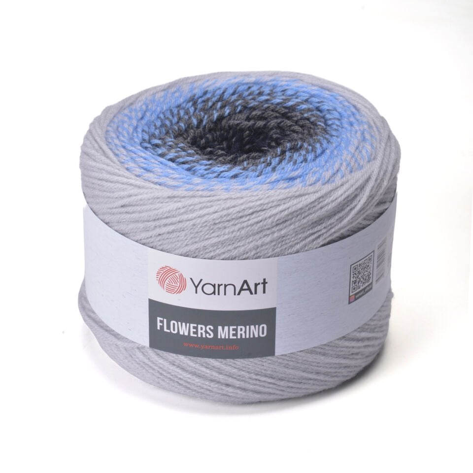 YARNART FLOWERS MERINO - EBRULİ EL ÖRGÜ İPİ EBRULİ - 557
