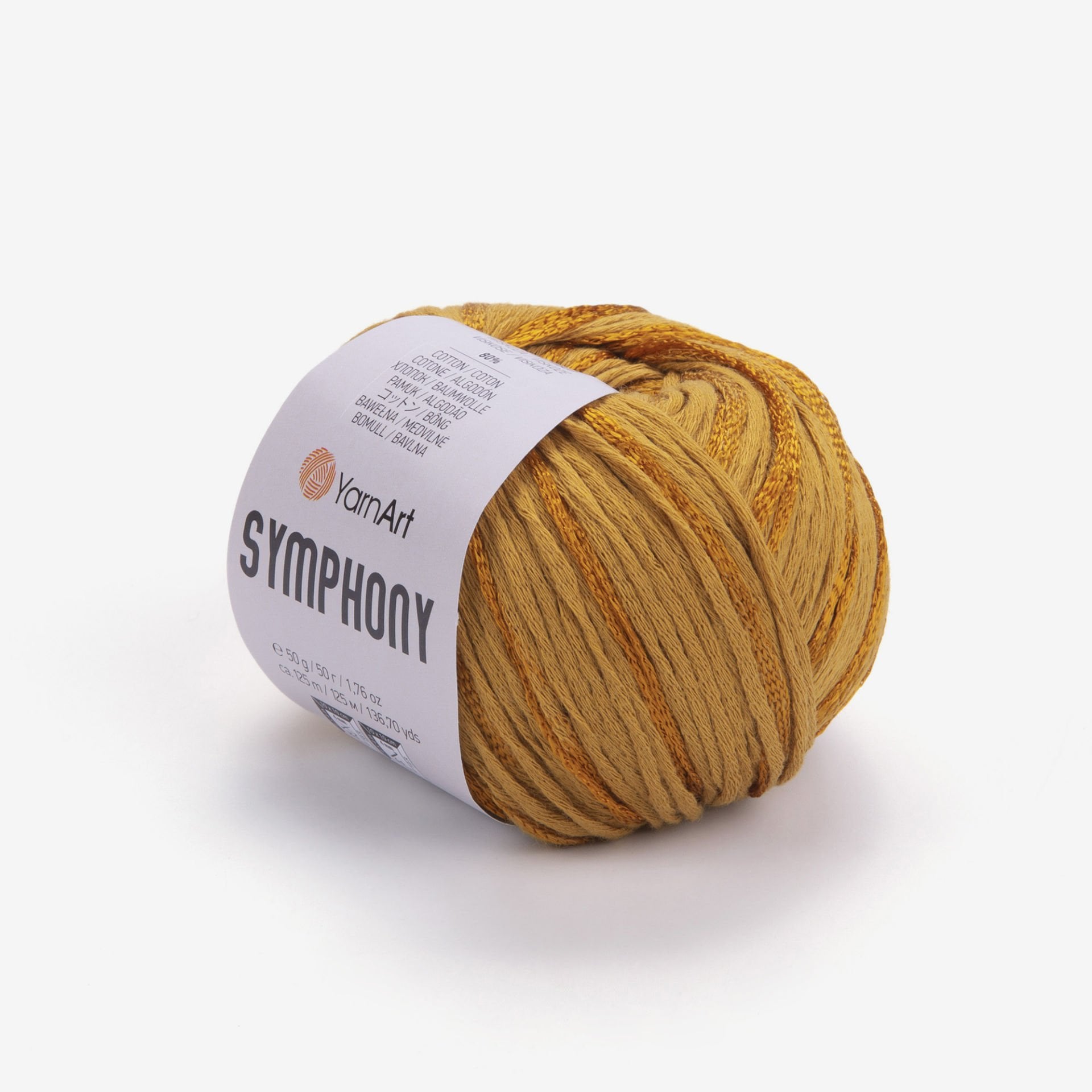 YARNART SYMPHONY - EL ÖRGÜ İPİ HARDAL - 2104