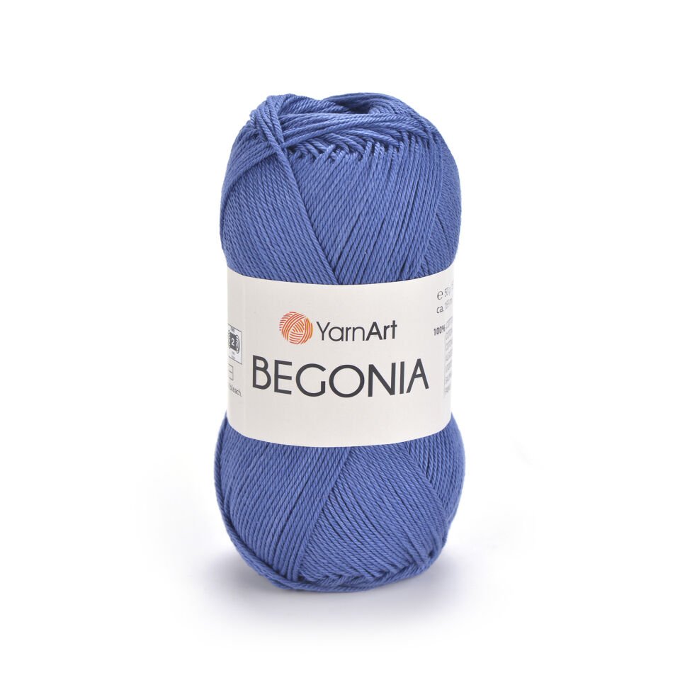 YARNART BEGONIA - MERSERİZE EL ÖRGÜ İPİ KOT MAVİSİ - 0154