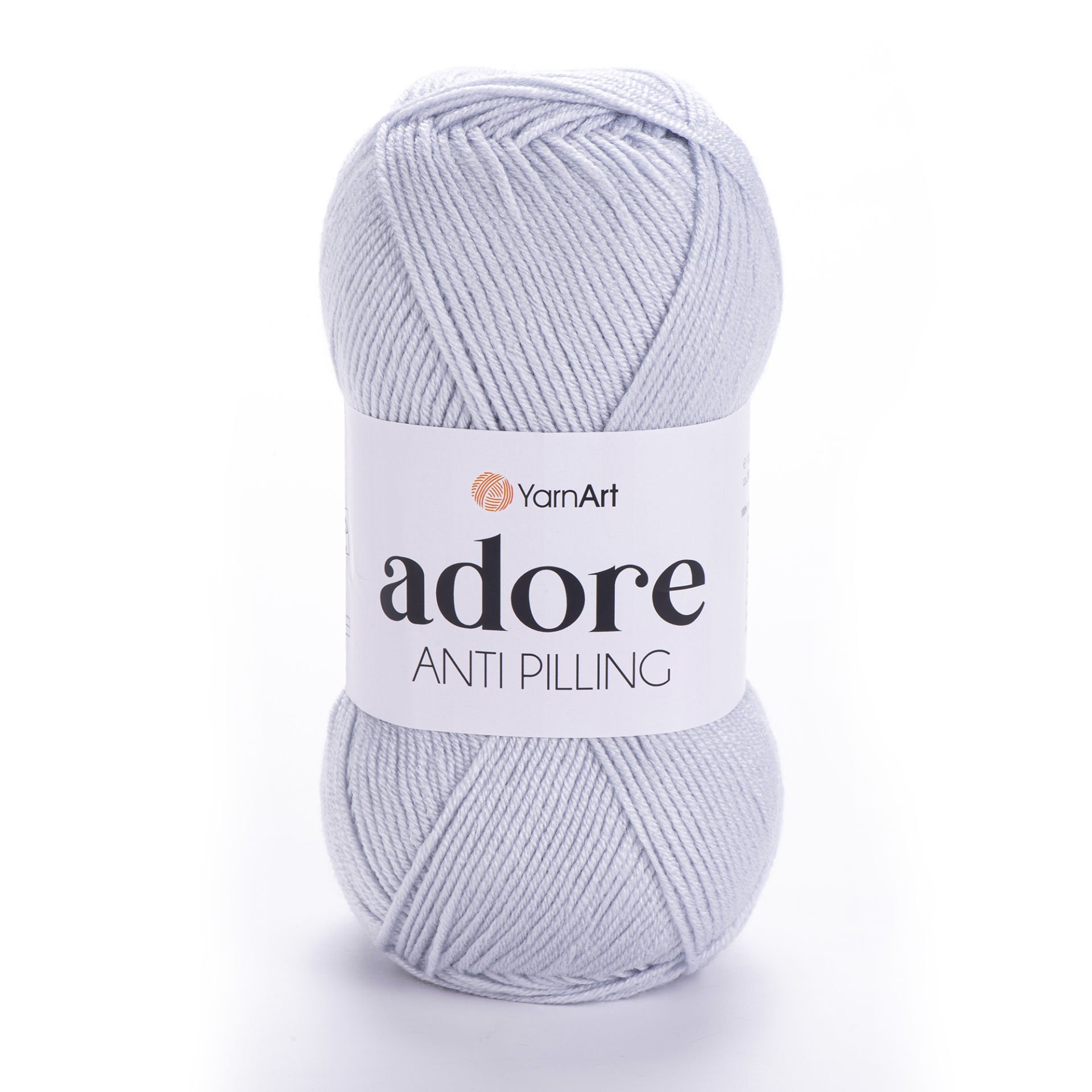YARNART ADORE ANTI-PILLING - EL ÖRGÜ İPİ AÇIK GRİ - 363
