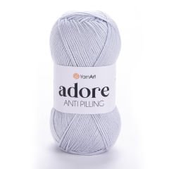 YARNART ADORE ANTI-PILLING - EL ÖRGÜ İPİ AÇIK GRİ - 363