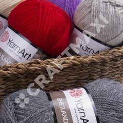 YARNART SHETLAND - EL ÖRGÜ İPİ EFLATUN - 515