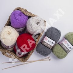 YARNART SHETLAND - EL ÖRGÜ İPİ EFLATUN - 515