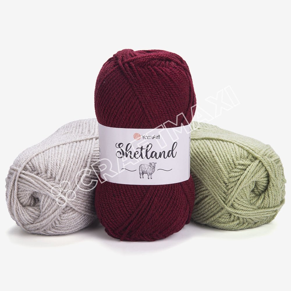 YARNART SHETLAND - EL ÖRGÜ İPİ