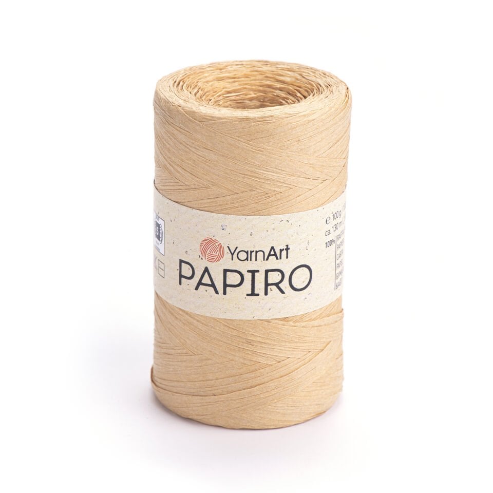 YARNART PAPIRO - KAĞIT İP BEJ - 1315
