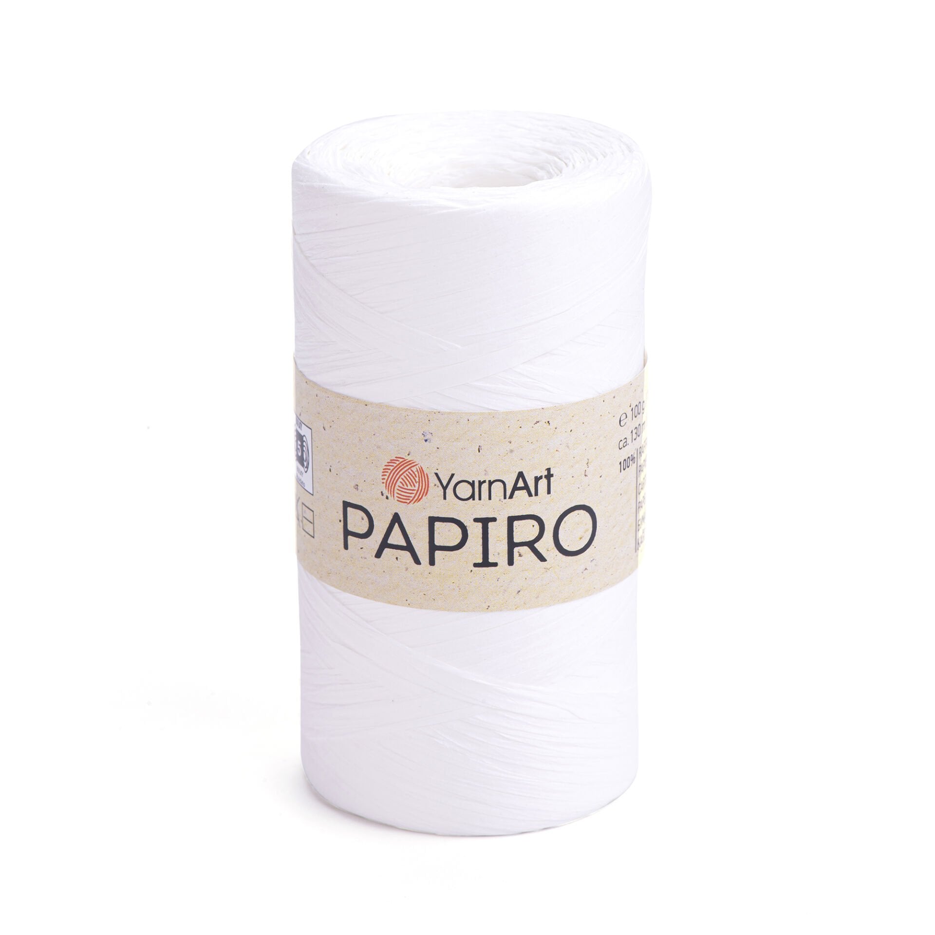 YARNART PAPIRO - KAĞIT İP BEYAZ - 1311