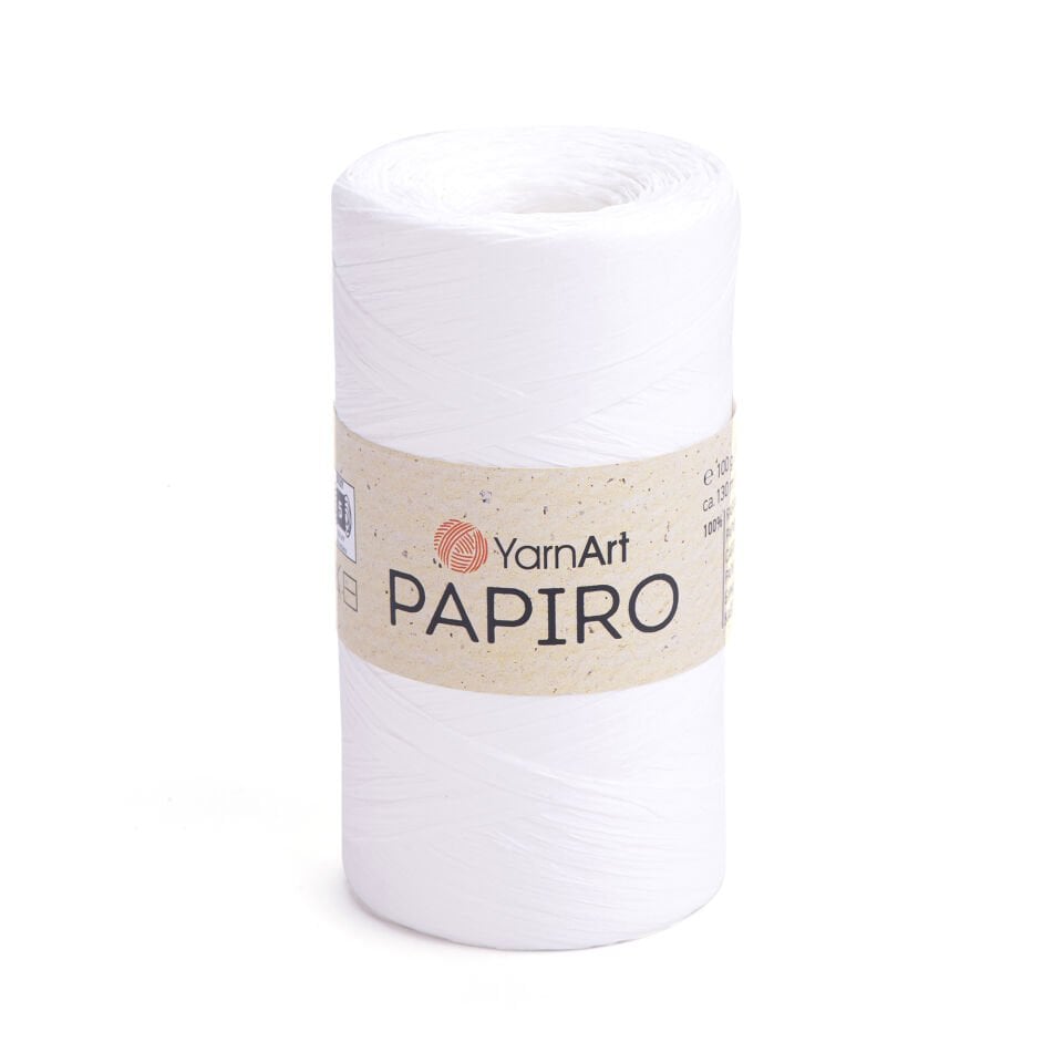 YARNART PAPIRO - KAĞIT İP BEYAZ - 1311
