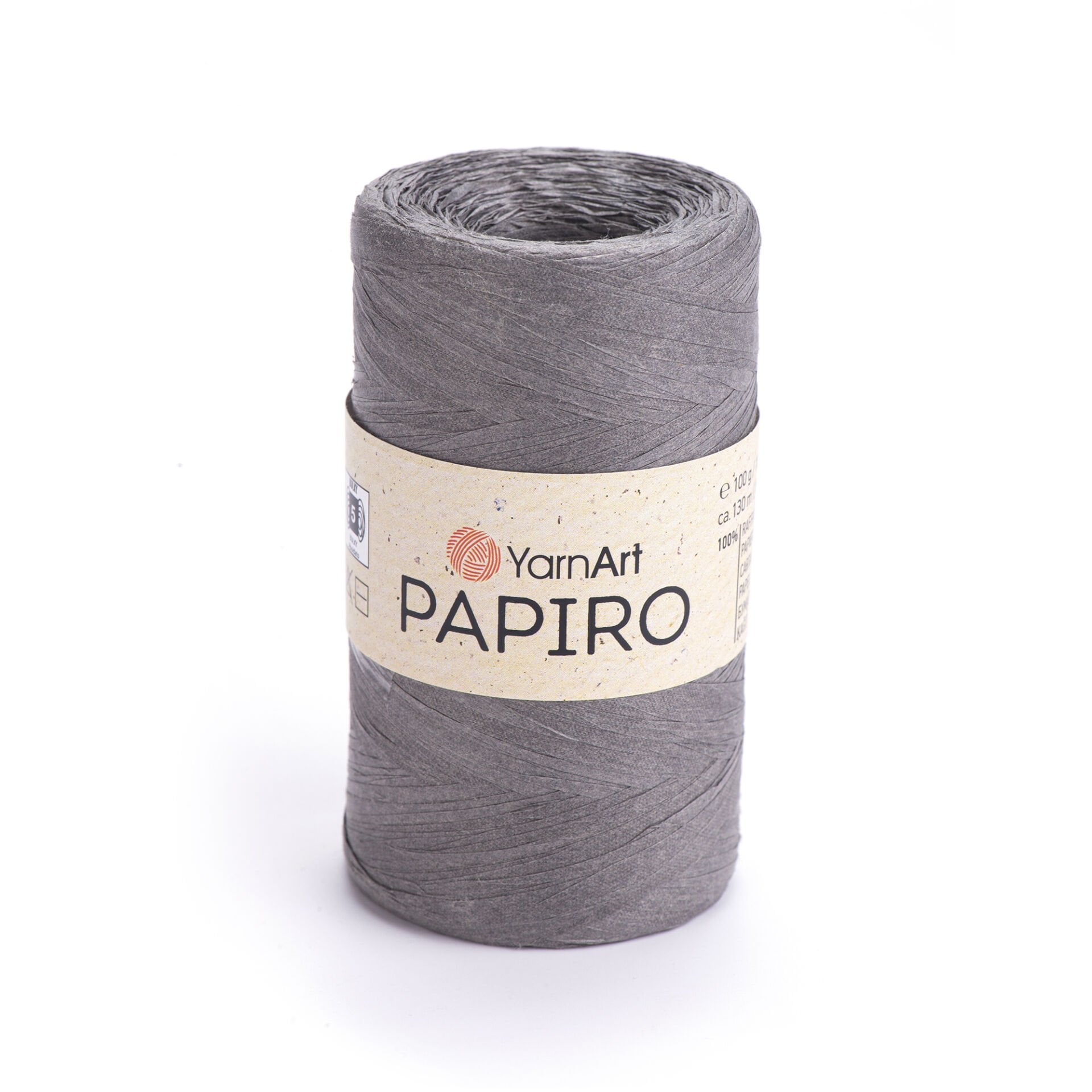 YARNART PAPIRO - KAĞIT İP GRİ - 1321
