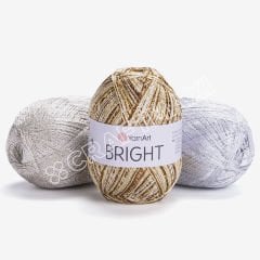 YARNART BRIGHT - SİMLİ EL ÖRGÜ İPİ
