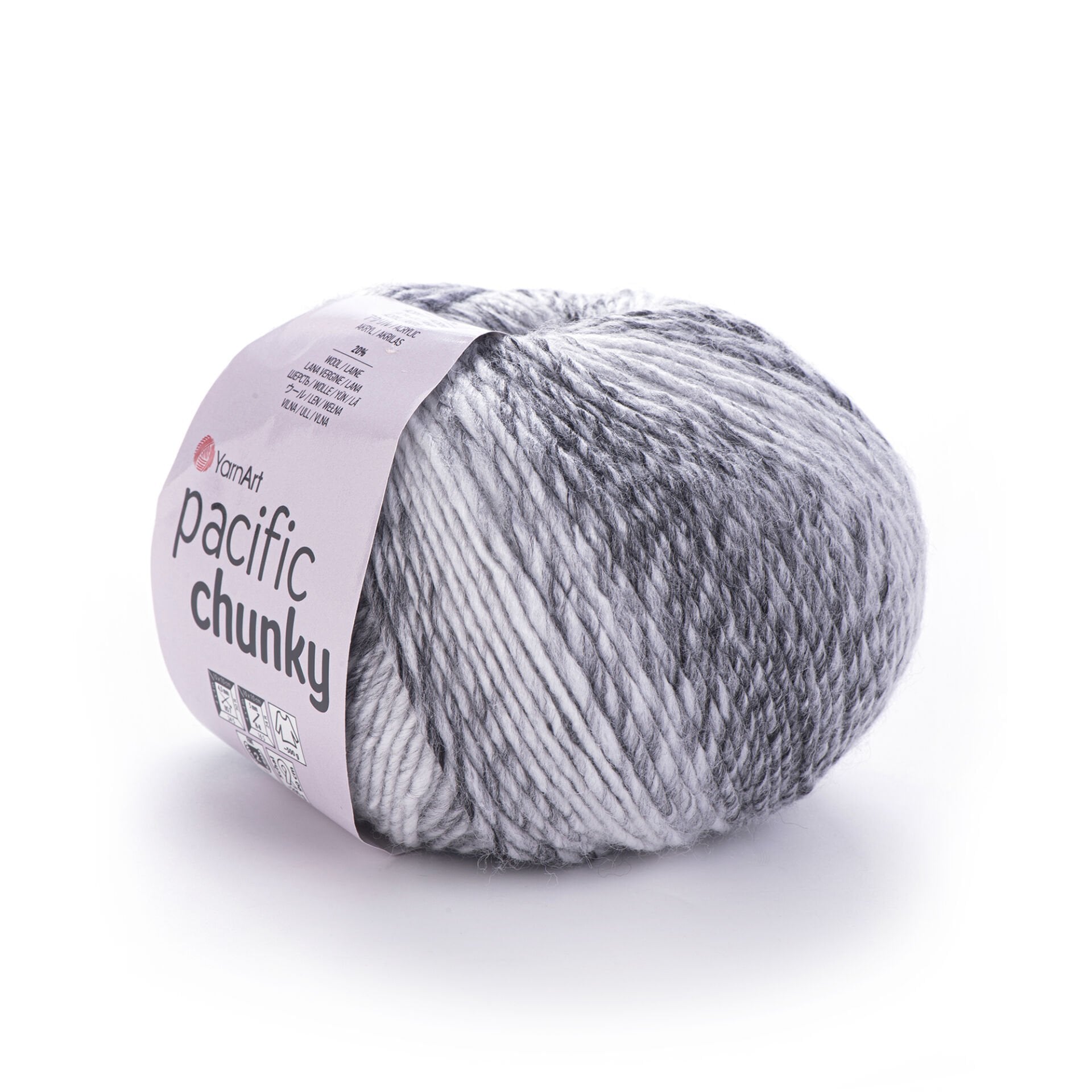 YARNART PACIFIC CHUNKY - EBRULİ EL ÖRGÜ İPİ EBRULİ - 300