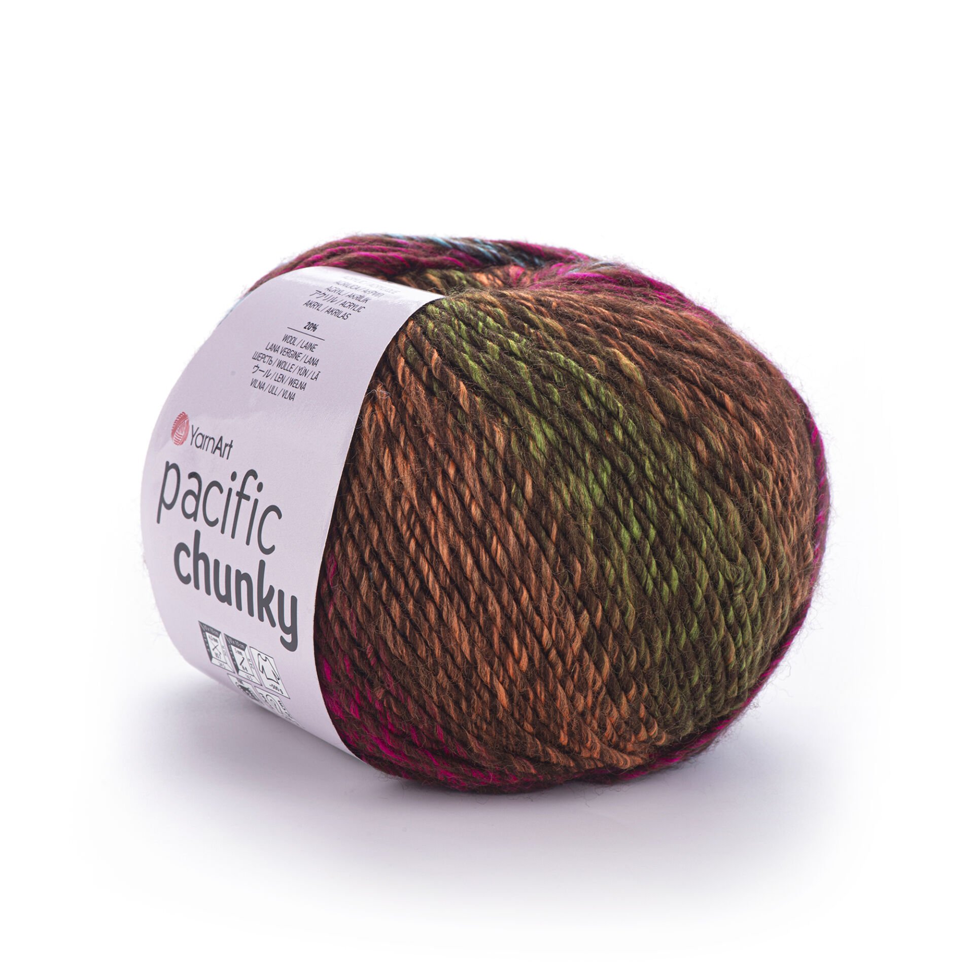 YARNART PACIFIC CHUNKY - EBRULİ EL ÖRGÜ İPİ EBRULİ - 301