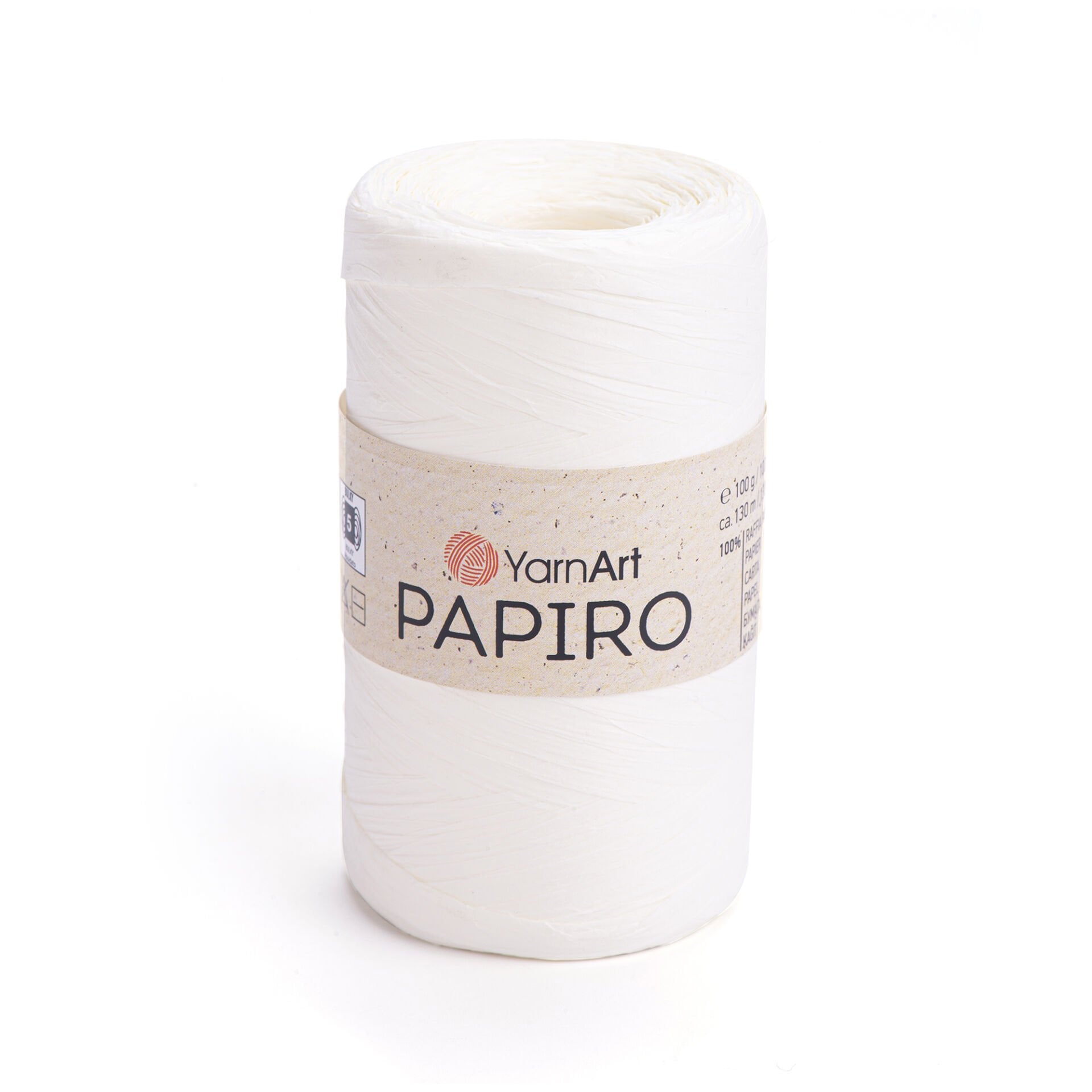 YARNART PAPIRO - KAĞIT İP KREM - 1307