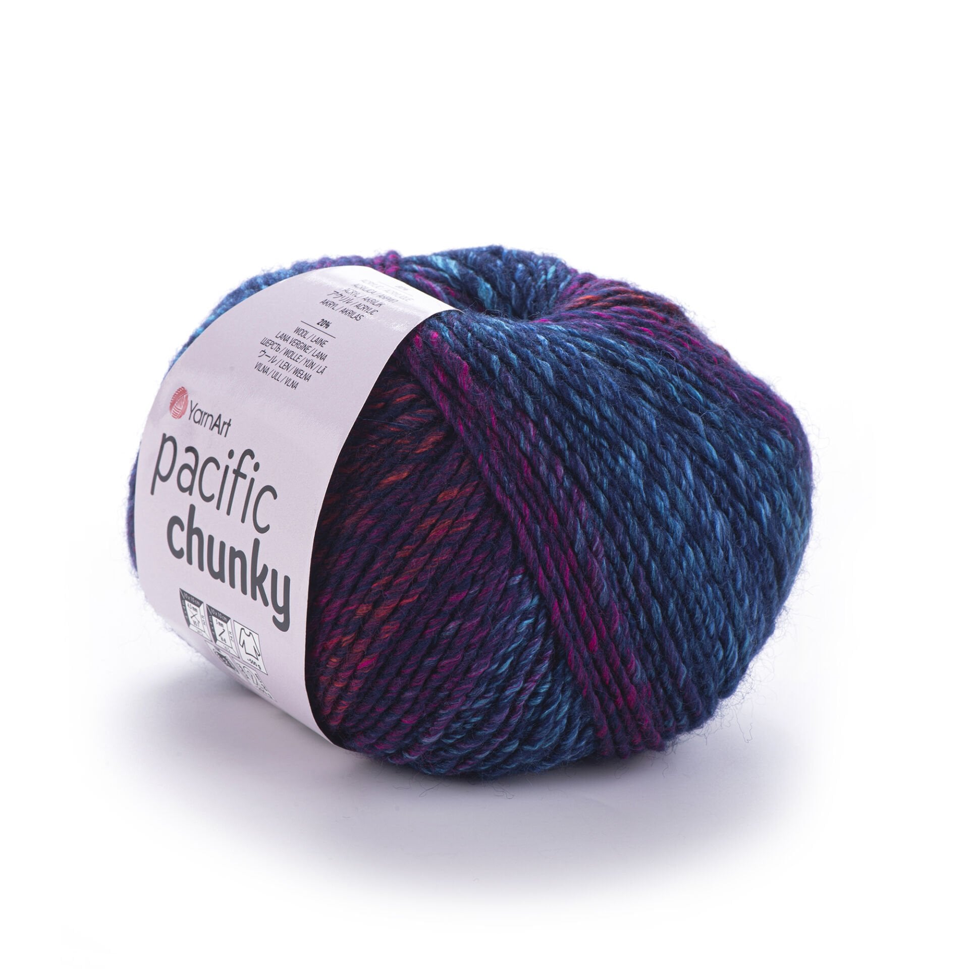YARNART PACIFIC CHUNKY - EBRULİ EL ÖRGÜ İPİ EBRULİ - 302