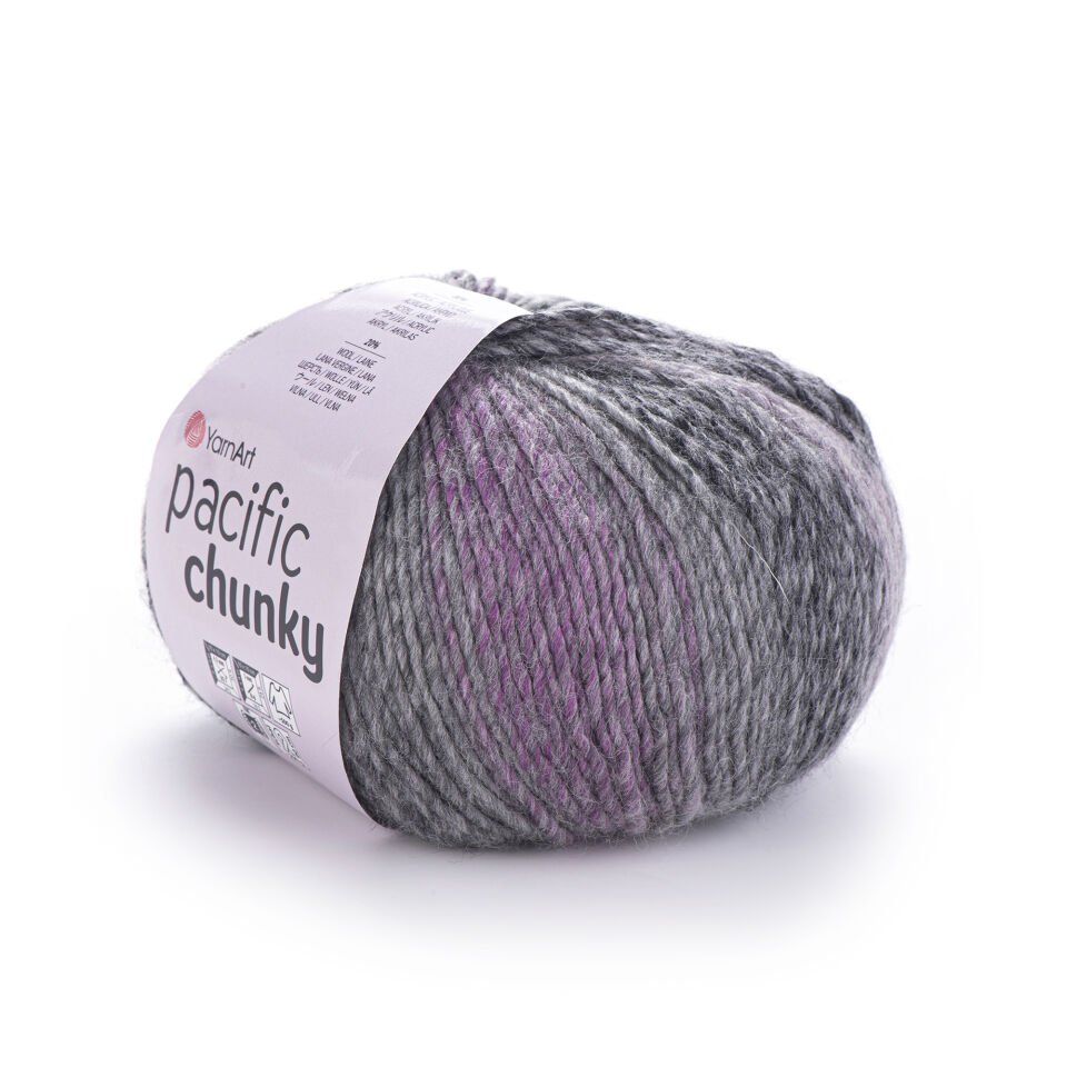 YARNART PACIFIC CHUNKY - EBRULİ EL ÖRGÜ İPİ EBRULİ - 303