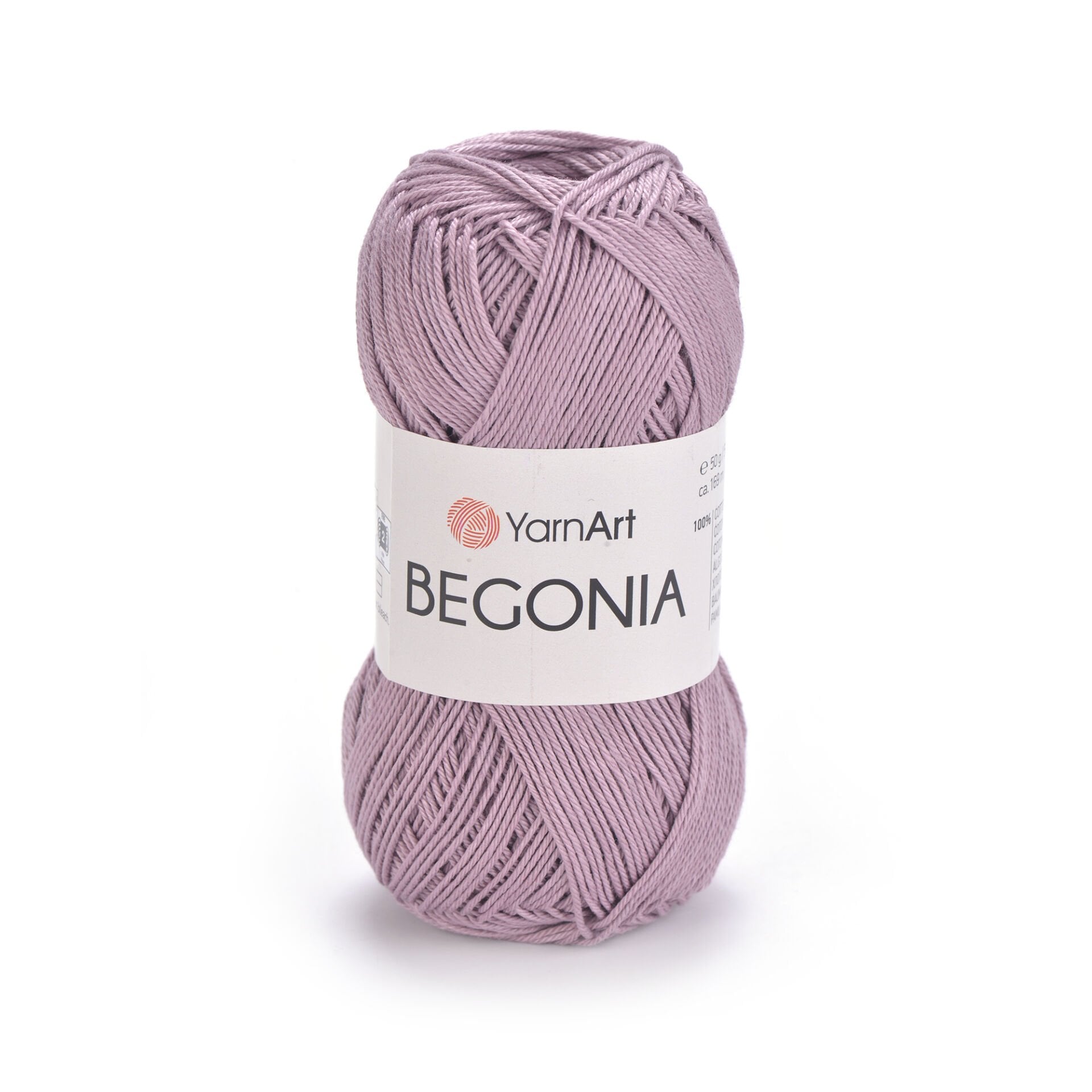 YARNART BEGONIA - MERSERİZE EL ÖRGÜ İPİ GÜL KURUSU - 4931