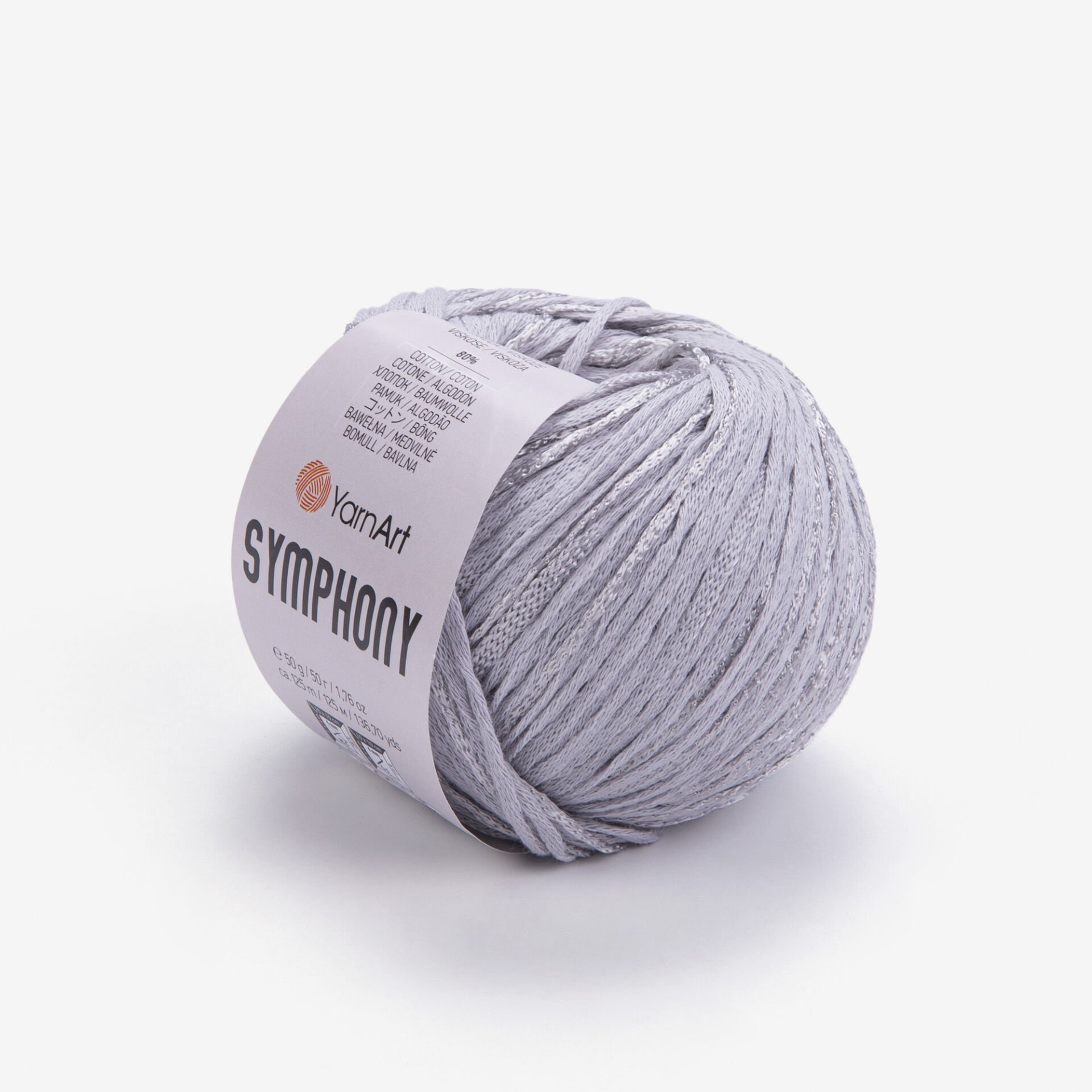 YARNART SYMPHONY - EL ÖRGÜ İPİ GRİ - 2119