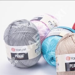 YARNART PEARL - PARLAK EL ÖRGÜ İPİ KAHVERENGİ - 229