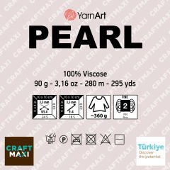 YARNART PEARL - PARLAK EL ÖRGÜ İPİ KAHVERENGİ - 229