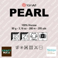 YARNART PEARL - PARLAK EL ÖRGÜ İPİ KAHVERENGİ - 229