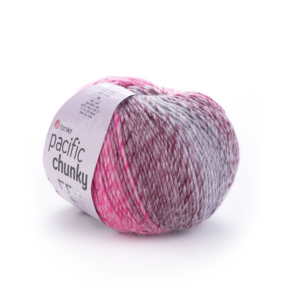 YARNART PACIFIC CHUNKY - EBRULİ EL ÖRGÜ İPİ EBRULİ - 310