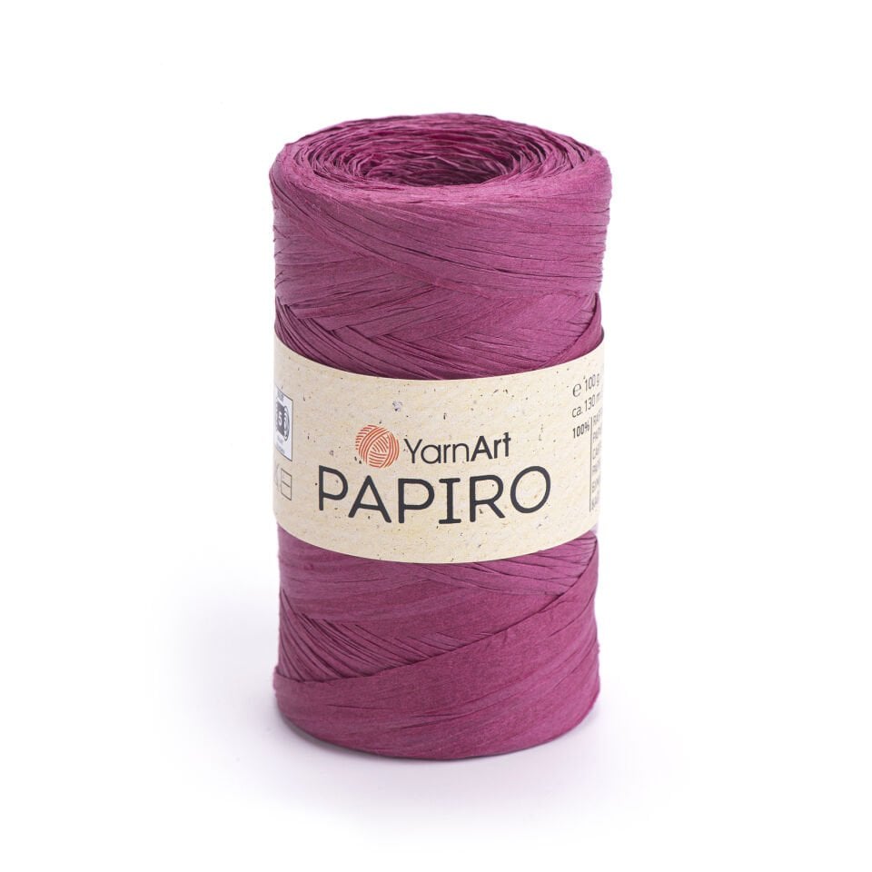 YARNART PAPIRO - KAĞIT İP PEMBE - 1322