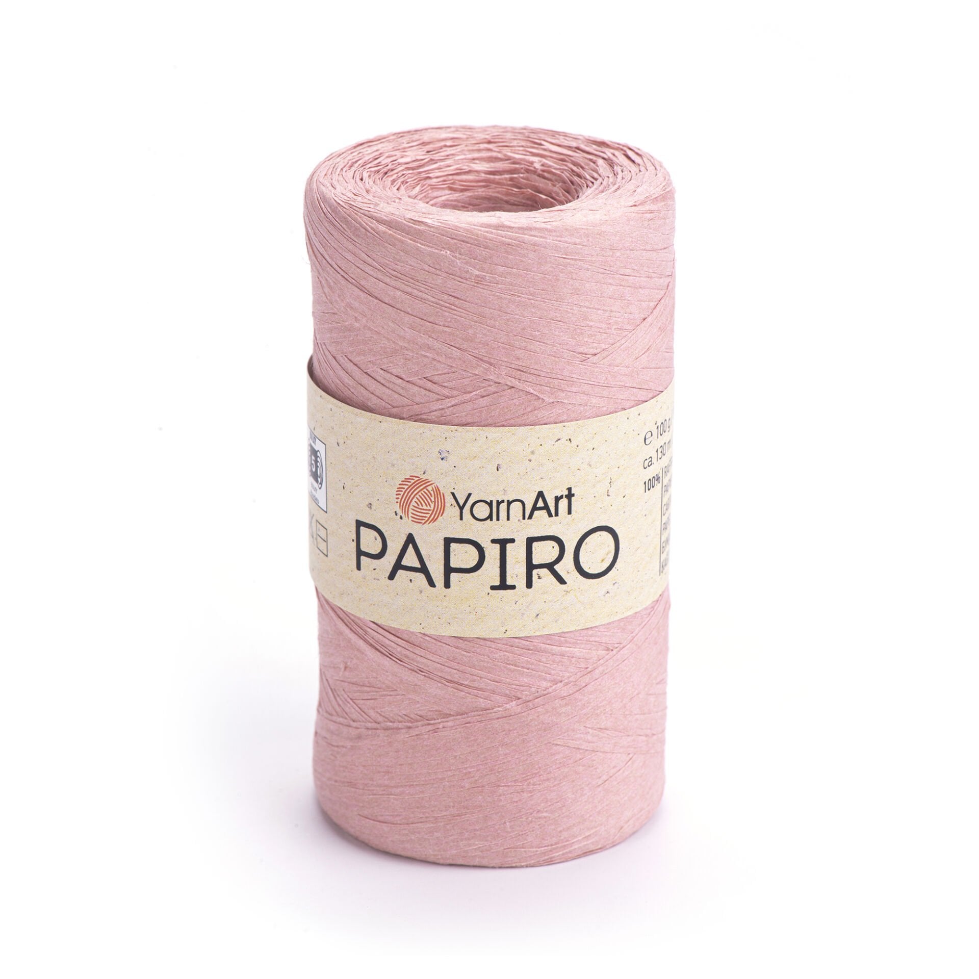 YARNART PAPIRO - KAĞIT İP PEMBE - 1326