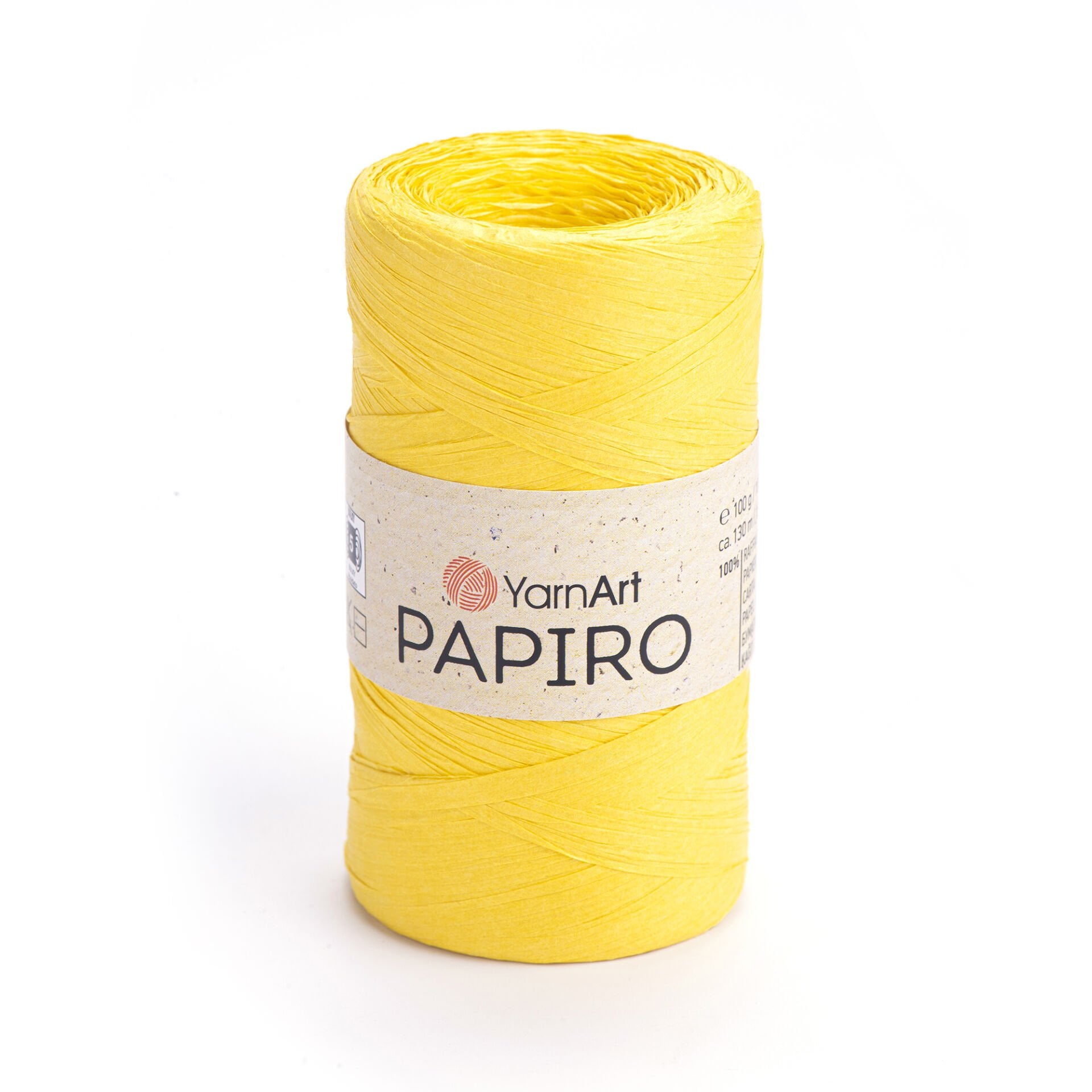 YARNART PAPIRO - KAĞIT İP SARI - 1319