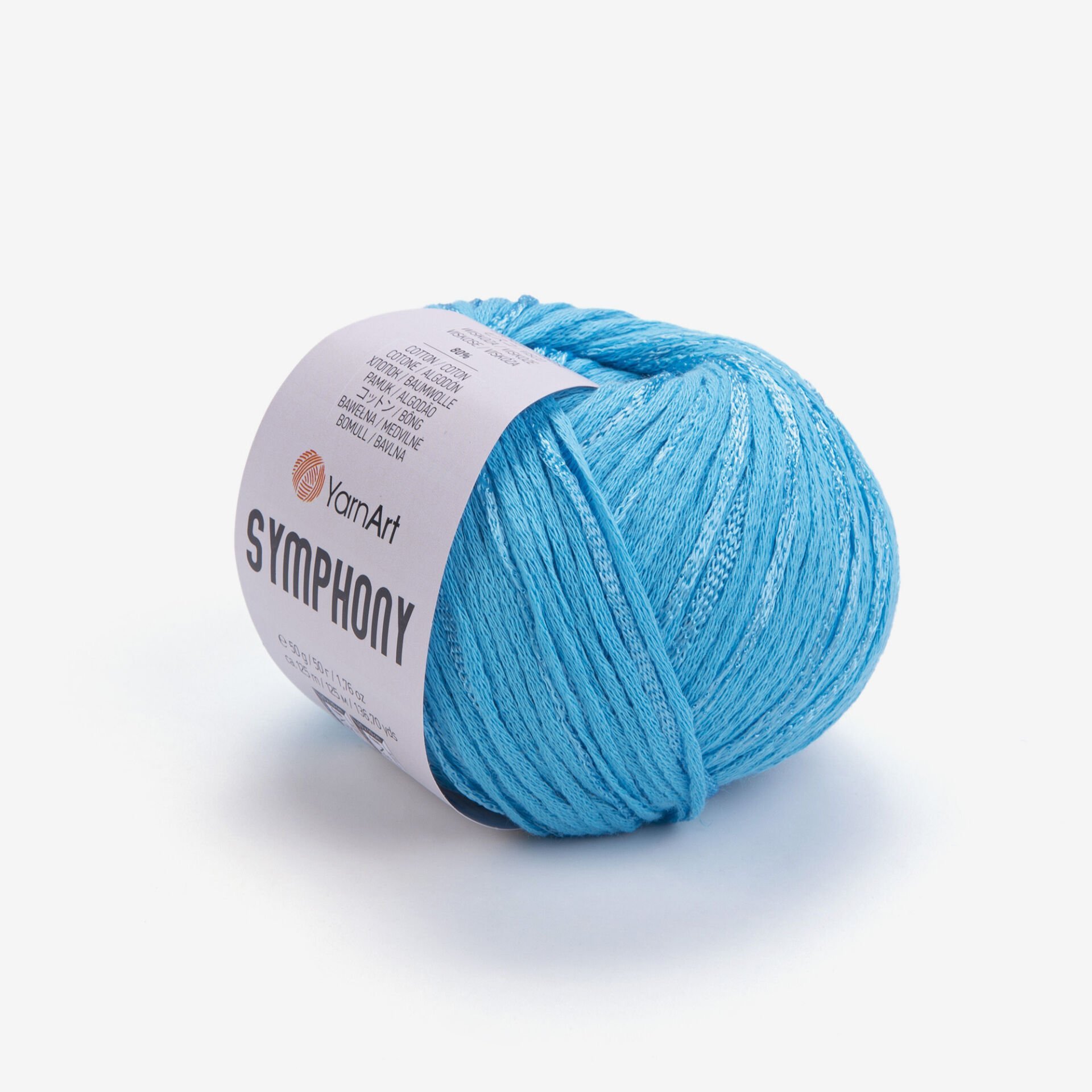 YARNART SYMPHONY - EL ÖRGÜ İPİ TURKUAZ - 2123