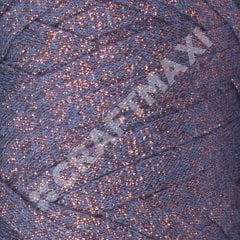YARNART RIBBON LUREX - SİMLİ, AKSESUAR EL ÖRGÜ İPİ KOT MAVİSİ - 730