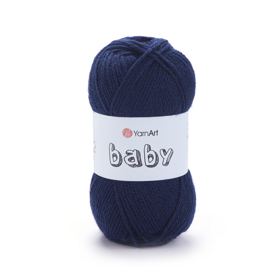 YARNART BABY - BEBEK EL ÖRGÜ İPİ LACİVERT - 583
