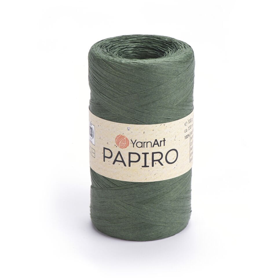 YARNART PAPIRO - KAĞIT İP YEŞİL - 1312