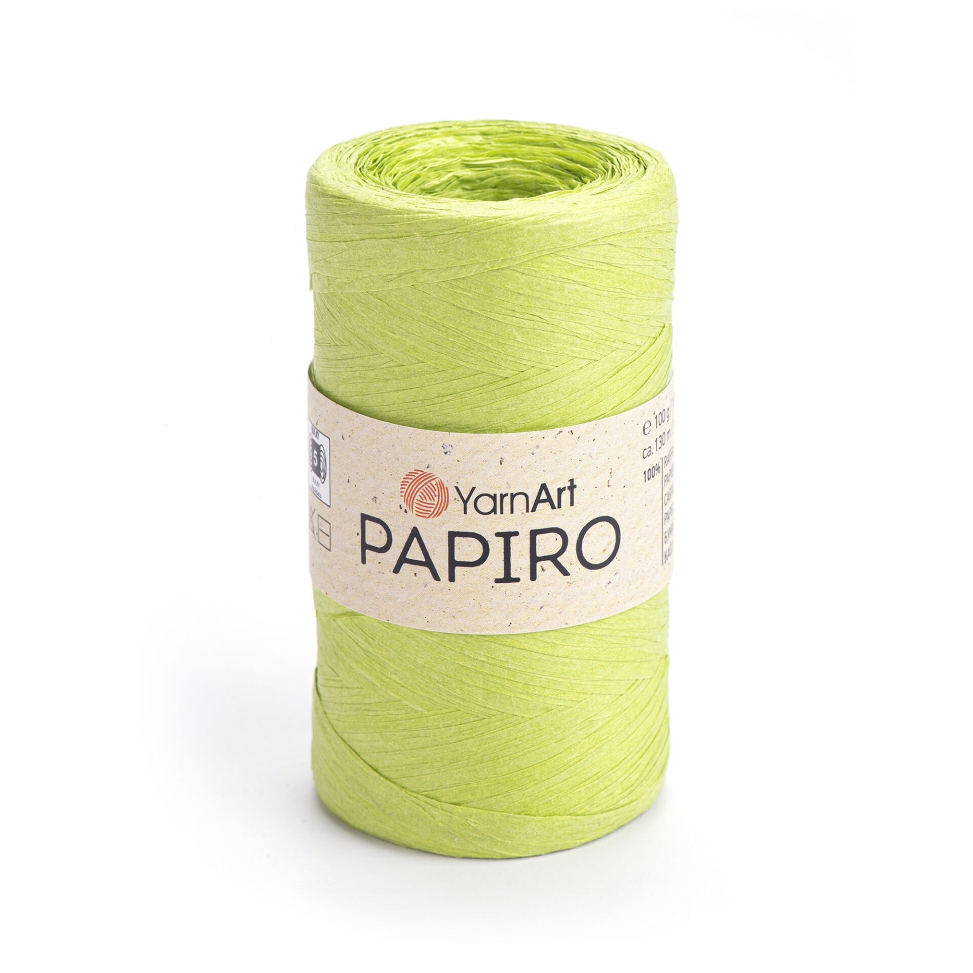 YARNART PAPIRO - KAĞIT İP YEŞİL - 1327