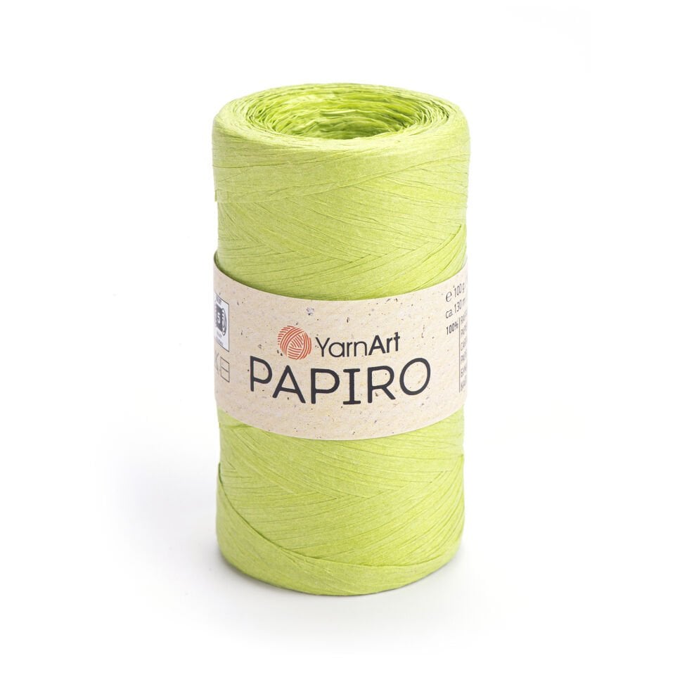 YARNART PAPIRO - KAĞIT İP YEŞİL - 1327